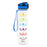 1L Tritan Water Bottle With Time Marker