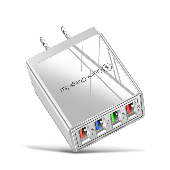 Fast Phone Charger | 4 Ports Phone Adapter | RJ2