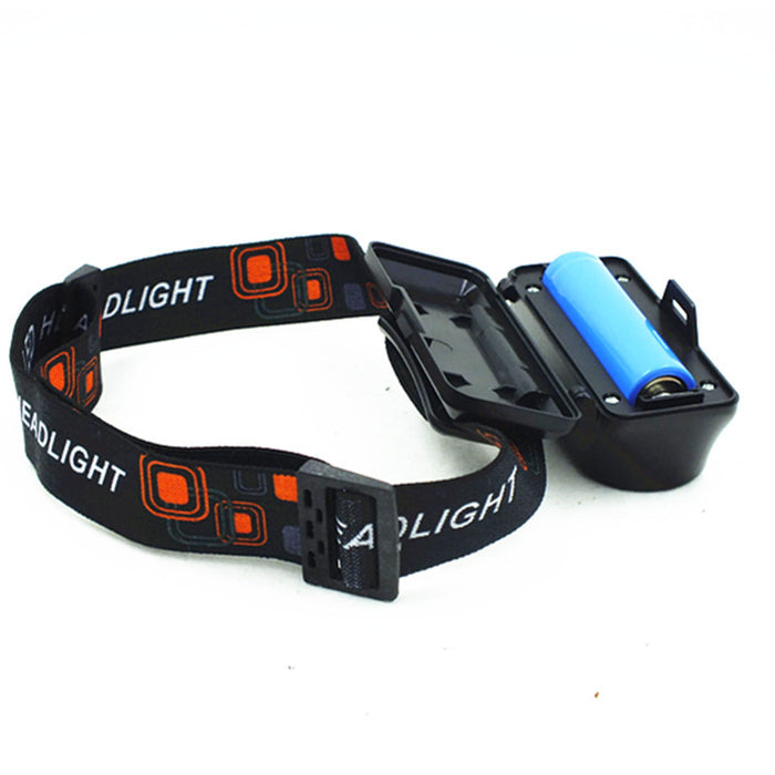 USB Rechargeable Headlight 3W LED - Waterproof