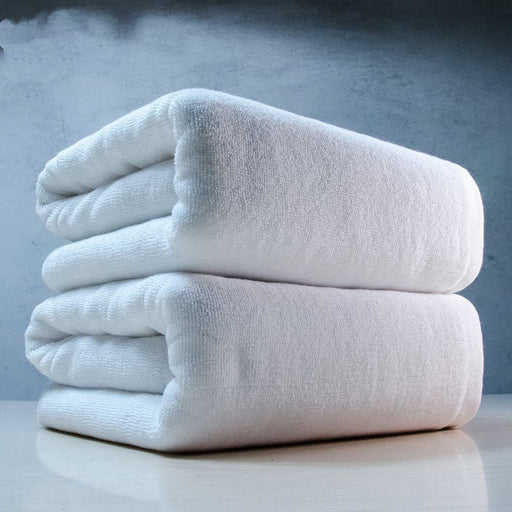 White Bath Towel | Large White Towel | RJ2