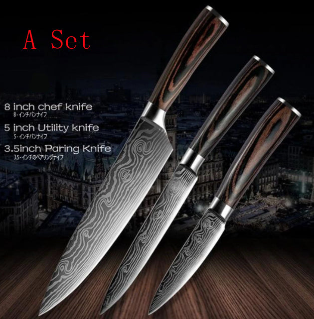 Kitchen Knives Set 