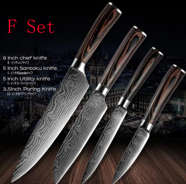 Kitchen Knives Set 