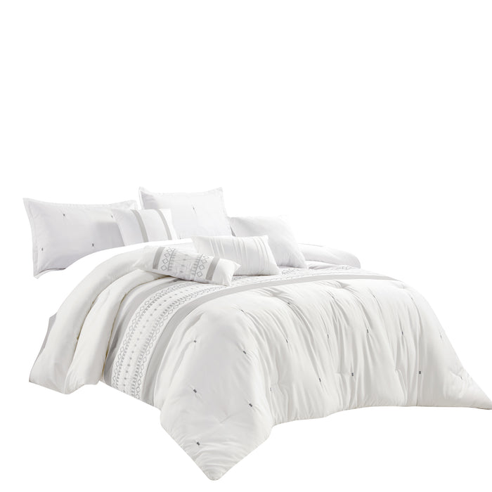 KRITI Luxury 7 Piece Comforter Set