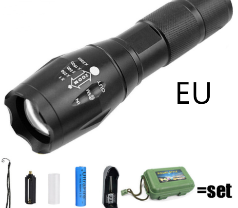 Mini Camping Flashlight | Mini Rechargeable Flashlight | RJ2