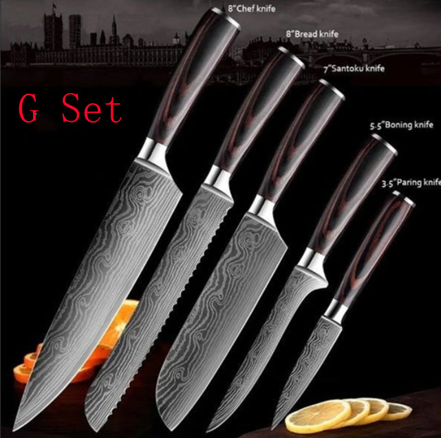 Kitchen Knives Set 