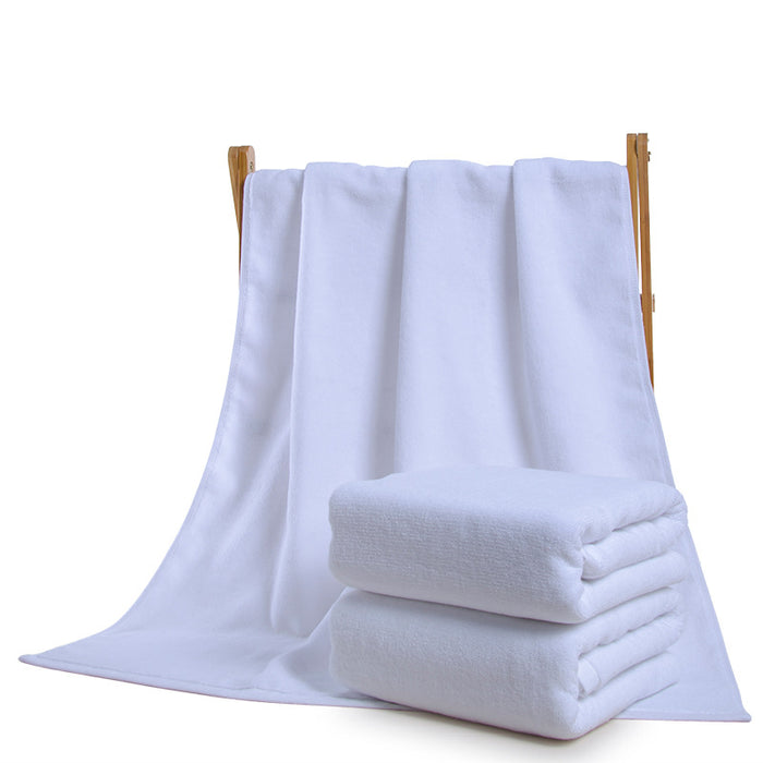 White Bath Towel | Large White Towel | RJ2