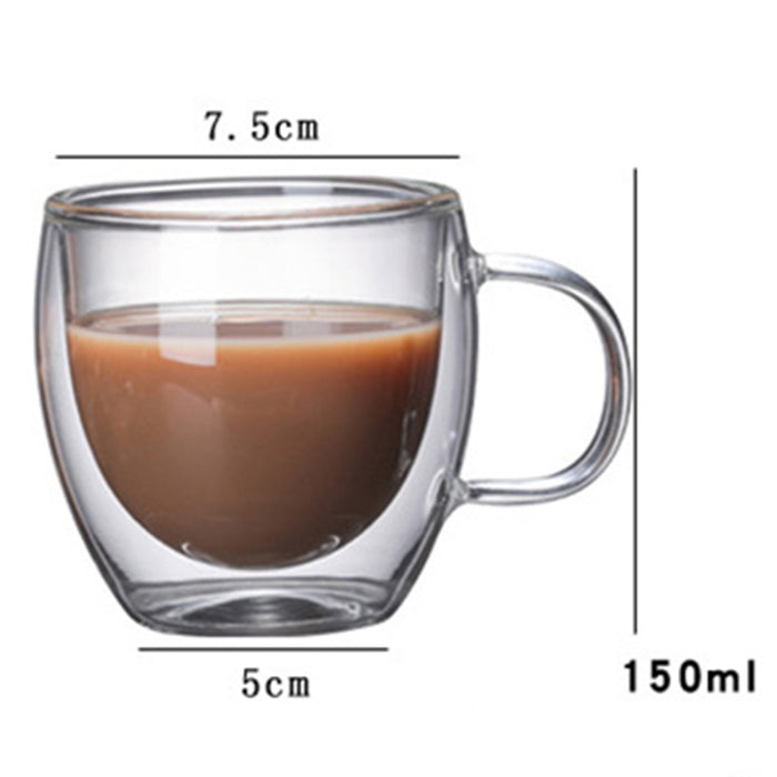 Glass Coffee Cup | Stylish Glass Coffee Cup | RJ2