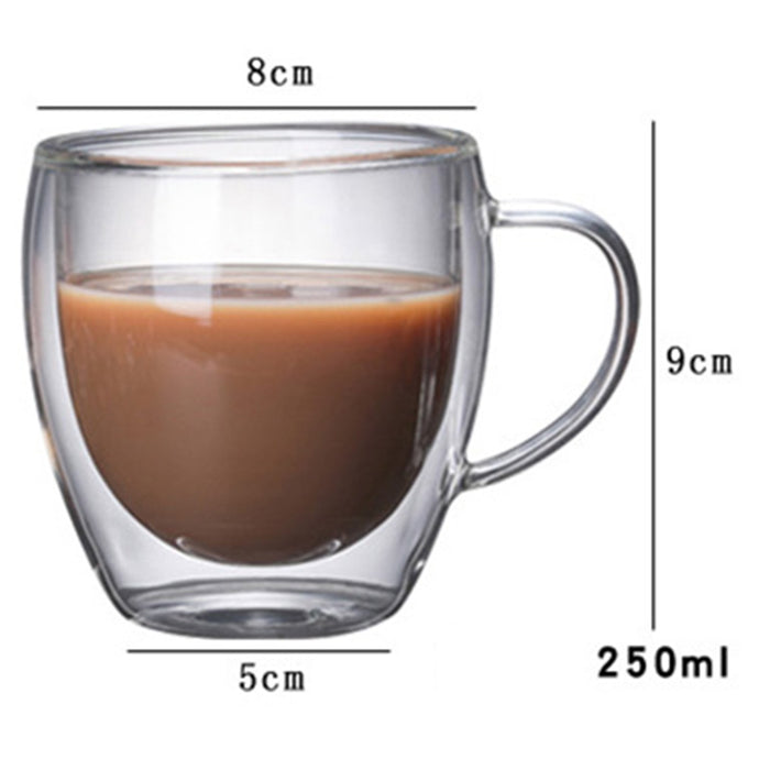 Glass Coffee Cup | Stylish Glass Coffee Cup | RJ2