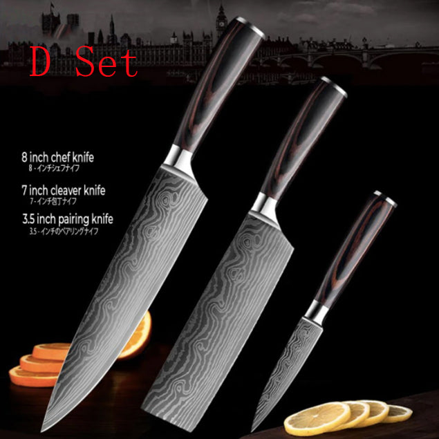 Kitchen Knives Set 