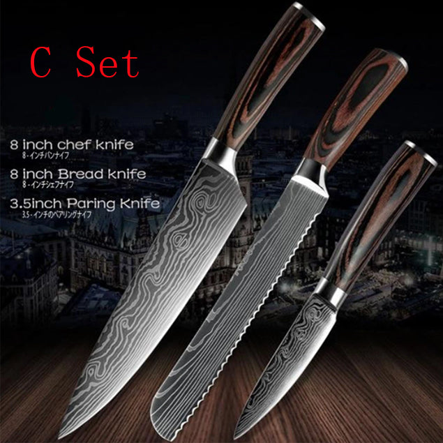 Kitchen Knives Set 