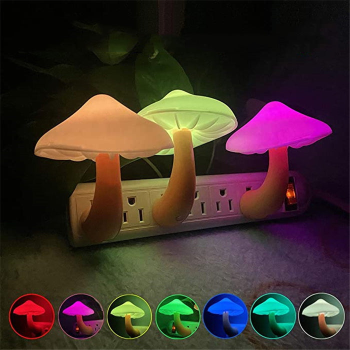 LED Night Light Mushroom | LED Light Mushroom | RJ2