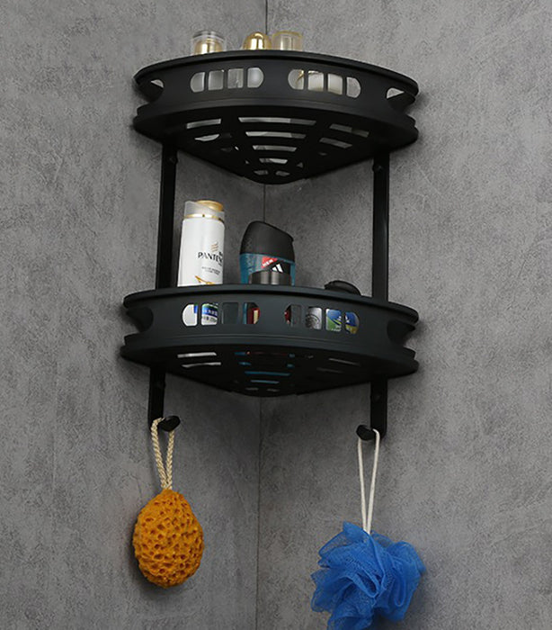 Bathroom Triangle Basket Rack